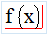 Набор функции f(x). Шаг 2